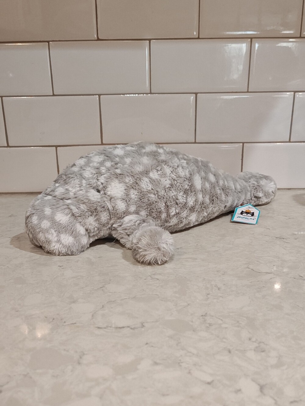 Jellycat Little Billow Manatee BNWT Very Rare Retired